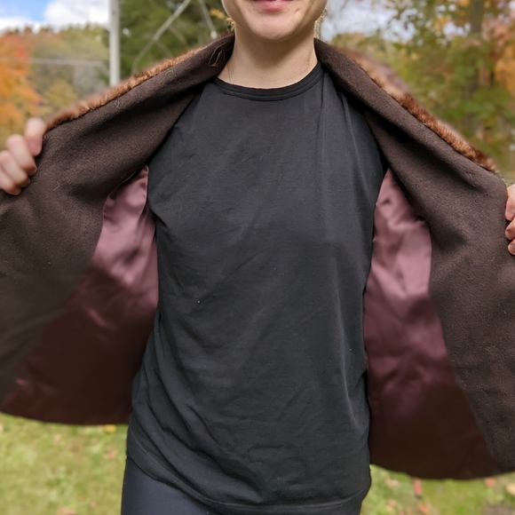 Vintage Fur Collar Jacket - Picture 5 of 5